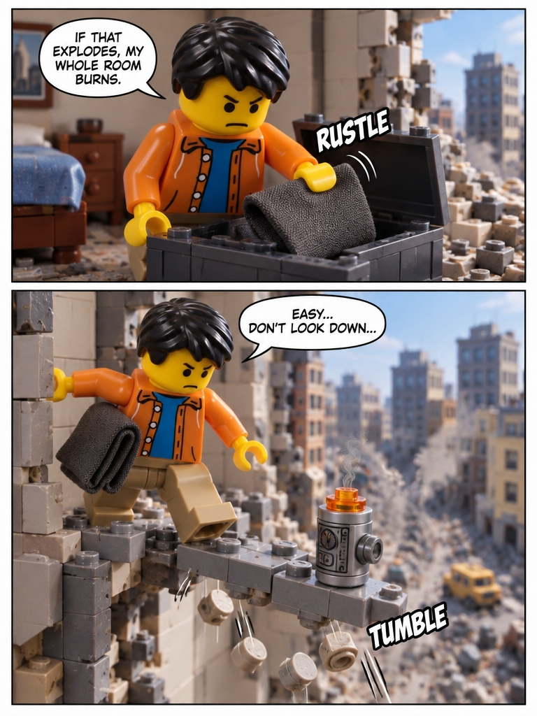 Hazard on the Ledge (page 2 of 4)