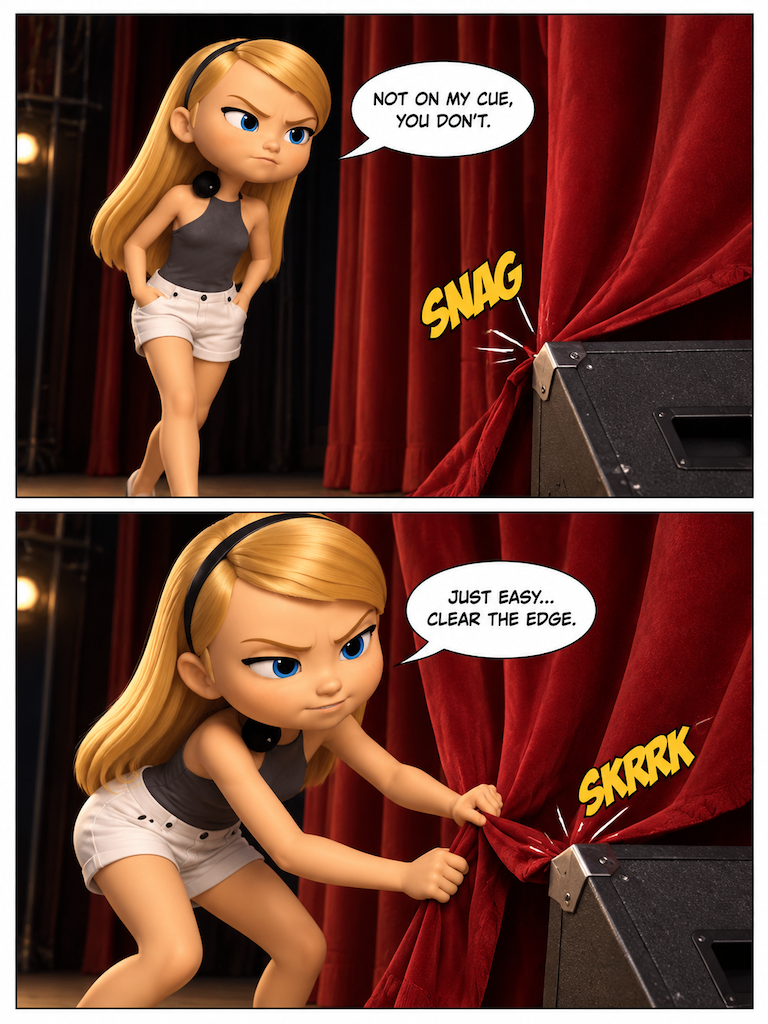 Penny's Stage Rehearsal (page 2 of 8)