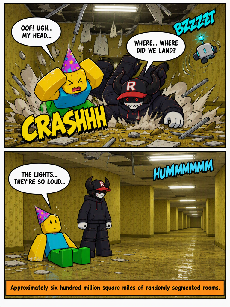 Fall into the Backrooms (page 2 of 4)