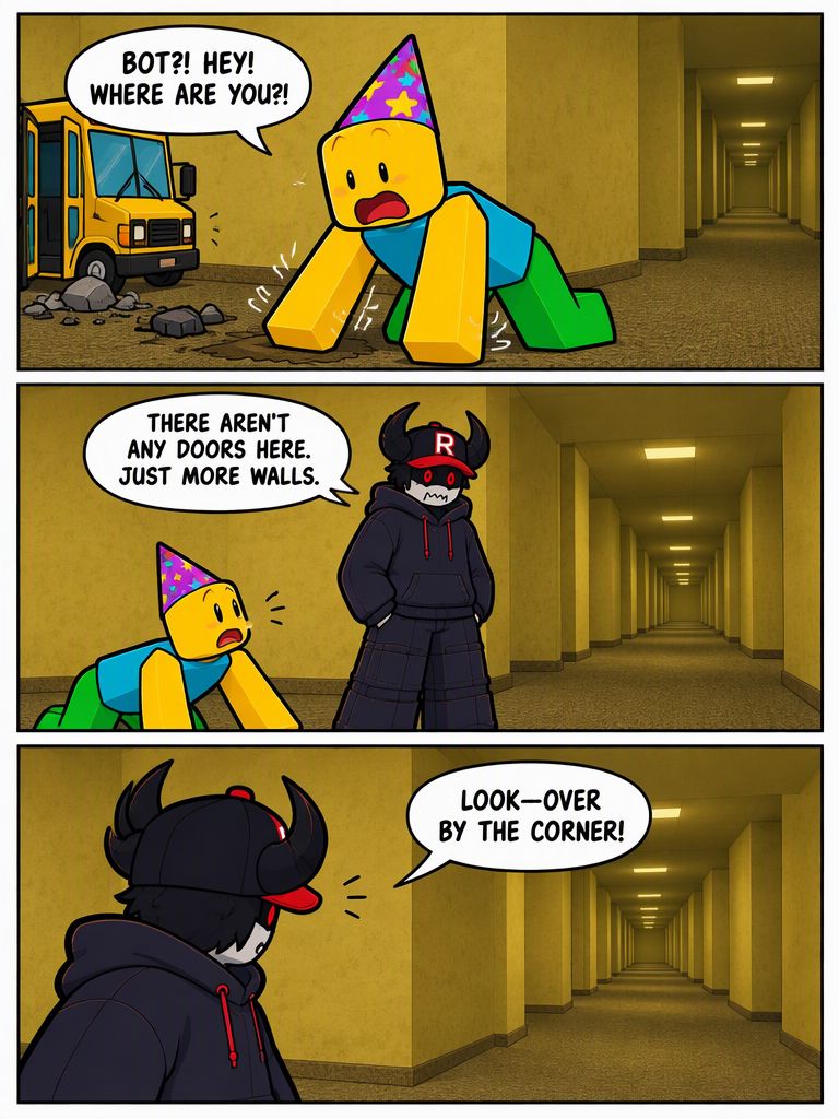 Fall into the Backrooms (page 3 of 4)