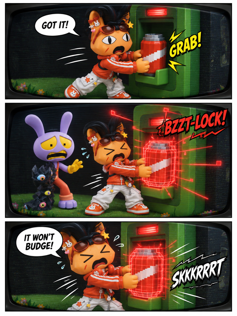Cola Quest on the Glitched Screen (page 2 of 4)