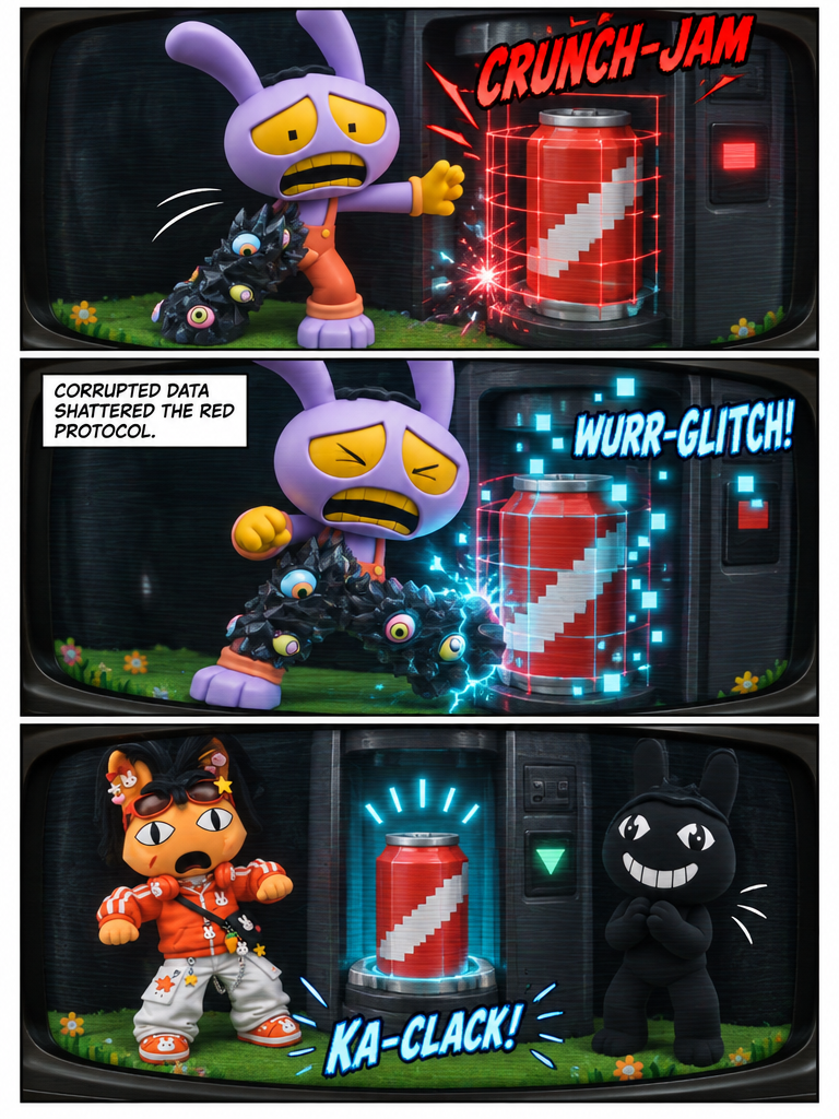 Cola Quest on the Glitched Screen (page 3 of 4)