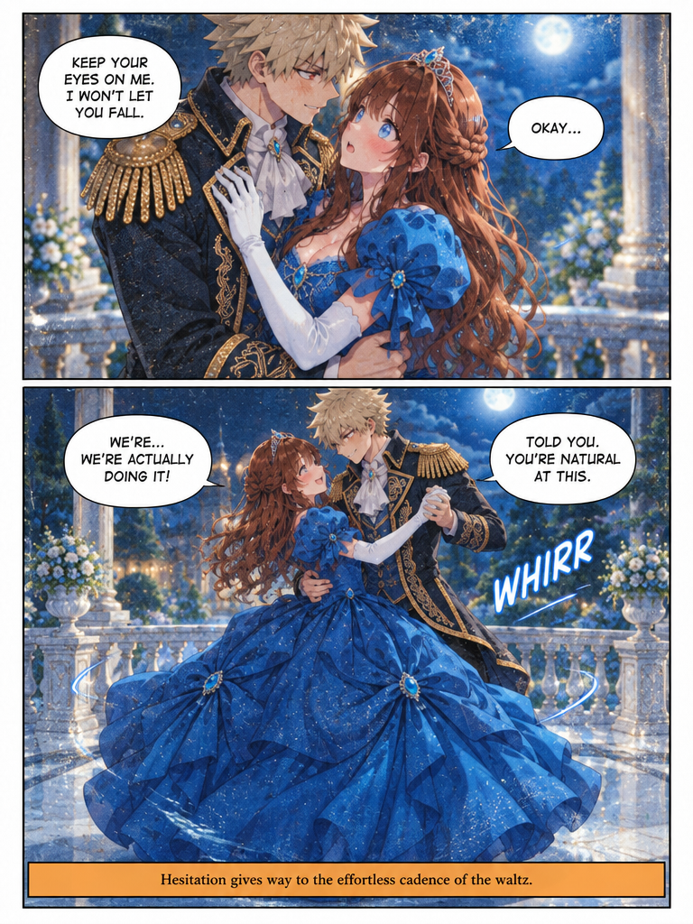 Moonlit Vows on the Palace Terrace (page 2 of 4)