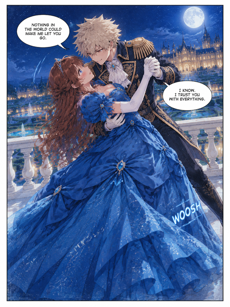 Moonlit Vows on the Palace Terrace (page 3 of 4)