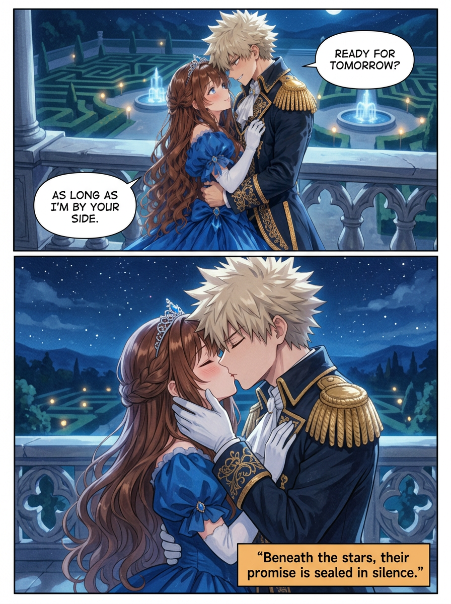 Moonlit Vows on the Palace Terrace (page 4 of 4)