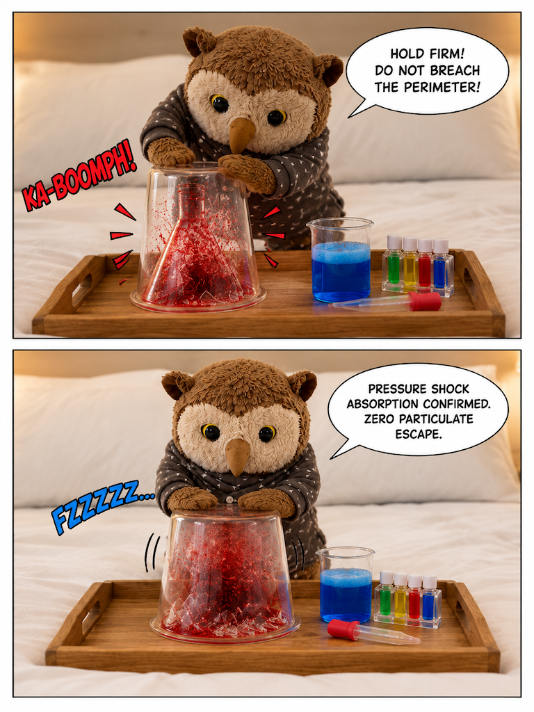 Professor Owl and the Volatile Vial (page 3 of 4)