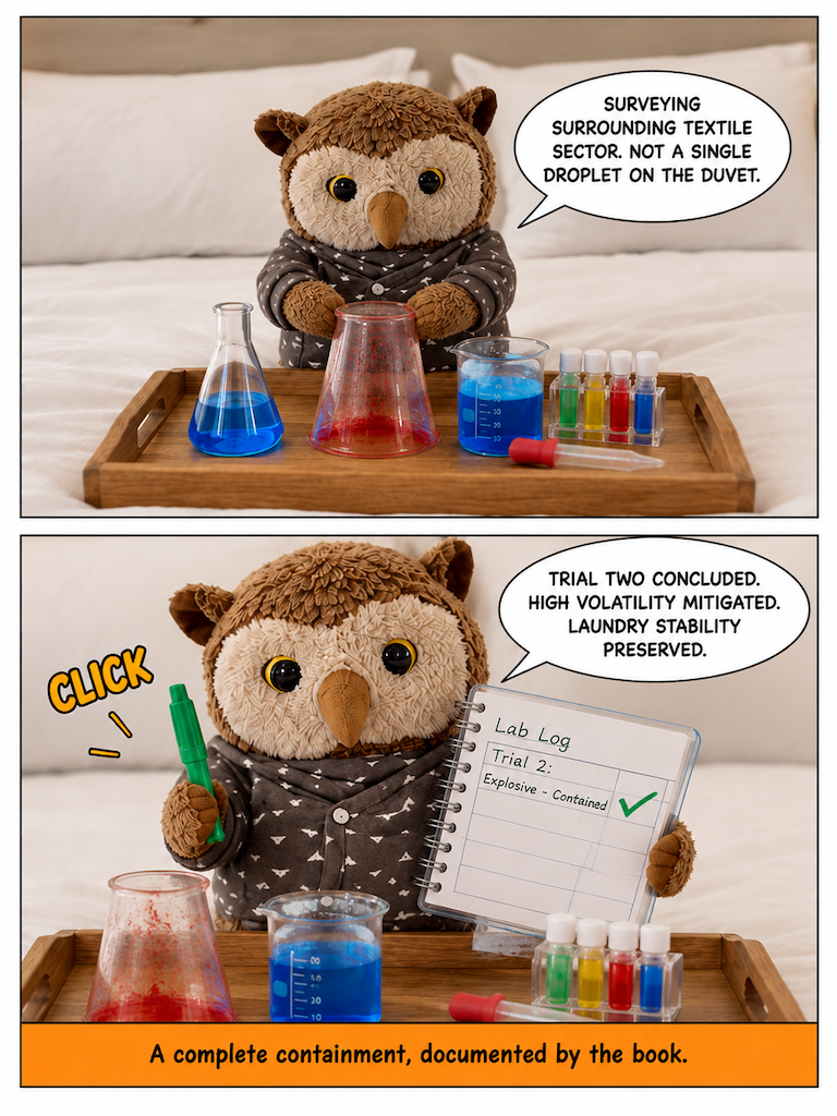 Professor Owl and the Volatile Vial (page 4 of 4)