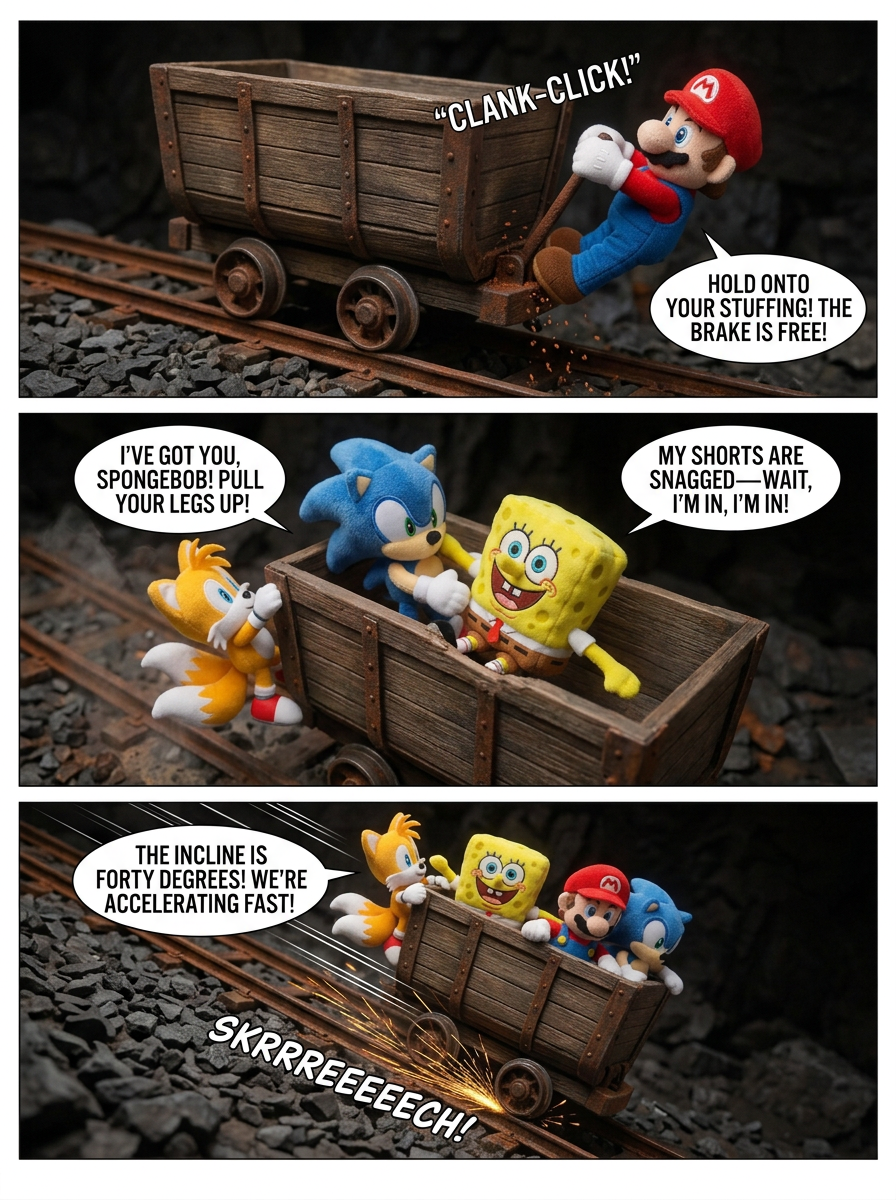 Halloween Toons Part 44: The Runaway Mine Cart (page 2 of 4)