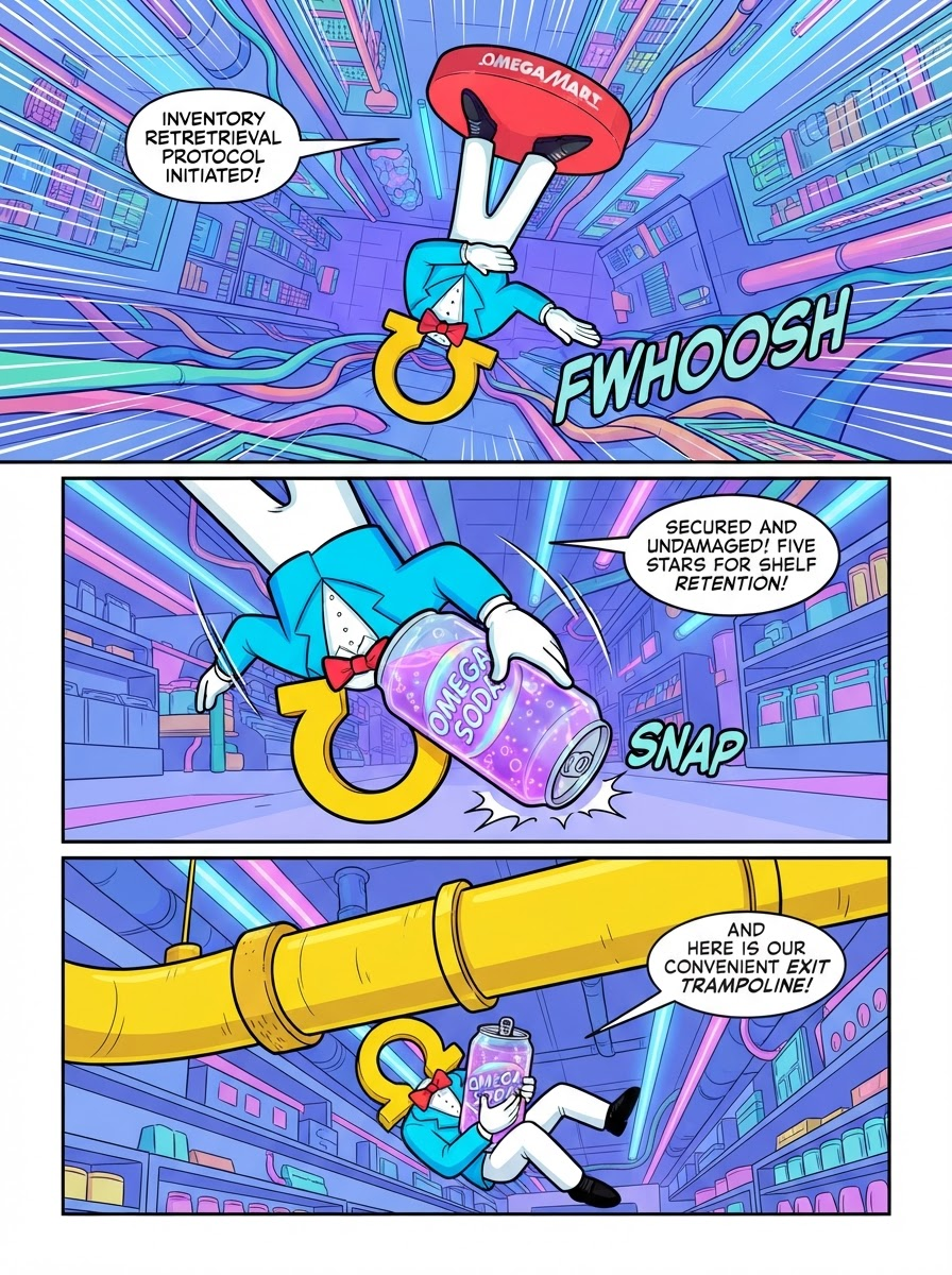 Aisle Slip at Omega Mart (page 2 of 4)
