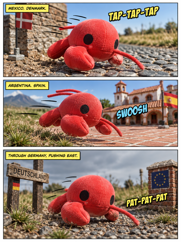 Globe-Trotting Lobster's Final Encounter (page 2 of 4)