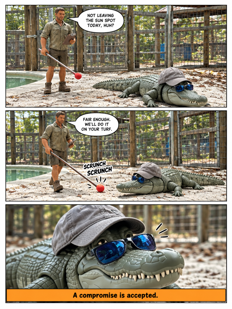 A Day in the Enclosure (page 2 of 4)