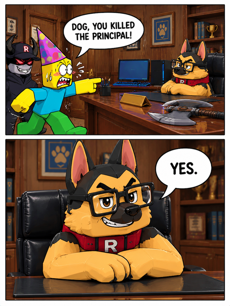 Principal's Office Showdown (page 3 of 4)