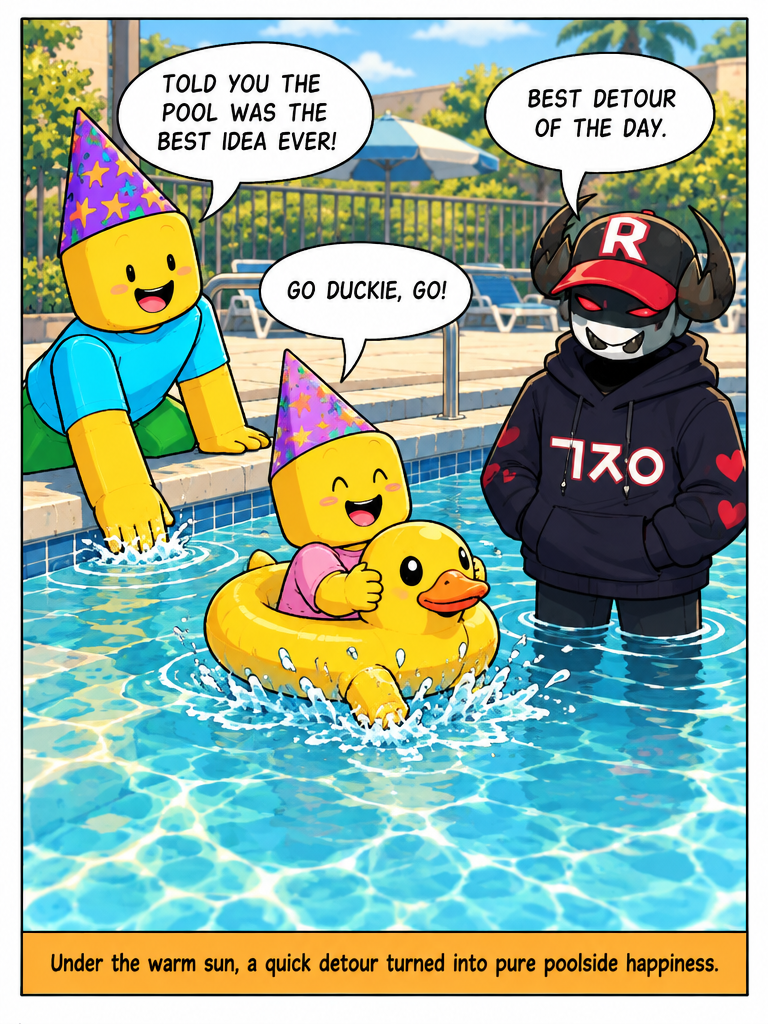 Afternoon at the Pool (page 4 of 4)