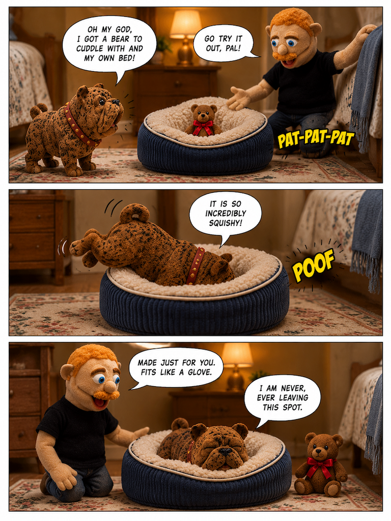 A Bed of His Own (page 3 of 4)