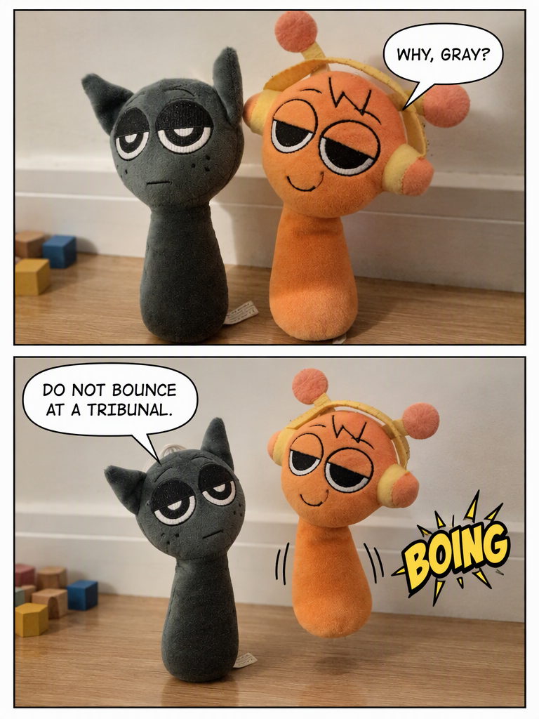 gray cat is grounding orange boy (page 3 of 4)