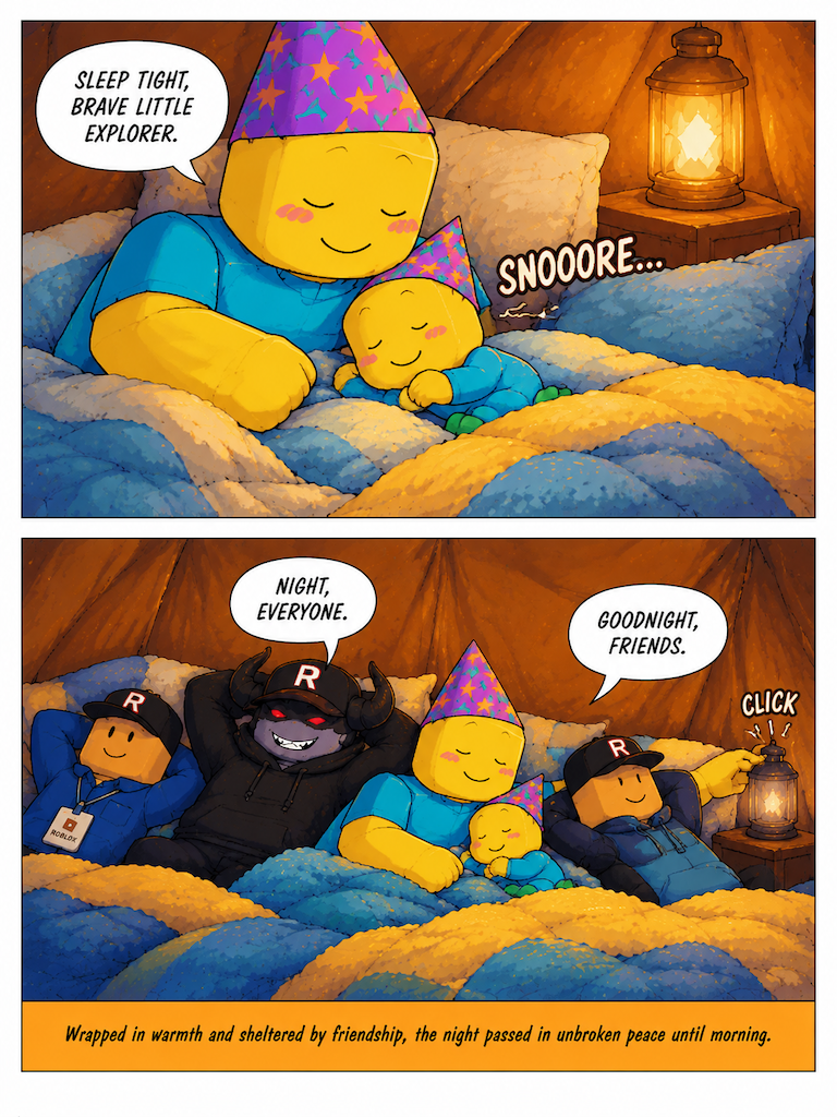 A Cozy Night in the Superstore Fort (page 4 of 4)