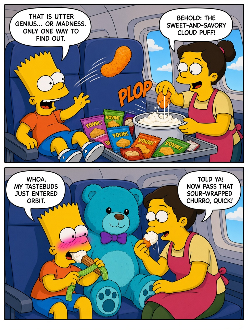 Junk Food Romance at Thirty Thousand Feet (page 2 of 4)