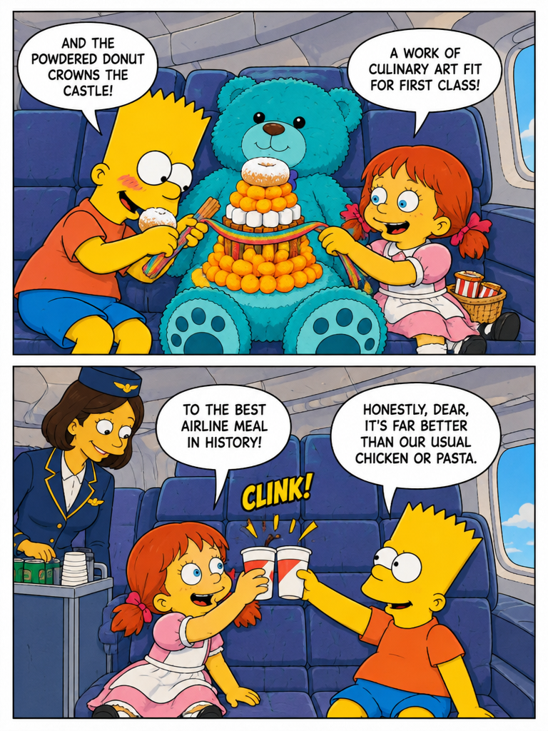 Junk Food Romance at Thirty Thousand Feet (page 3 of 4)
