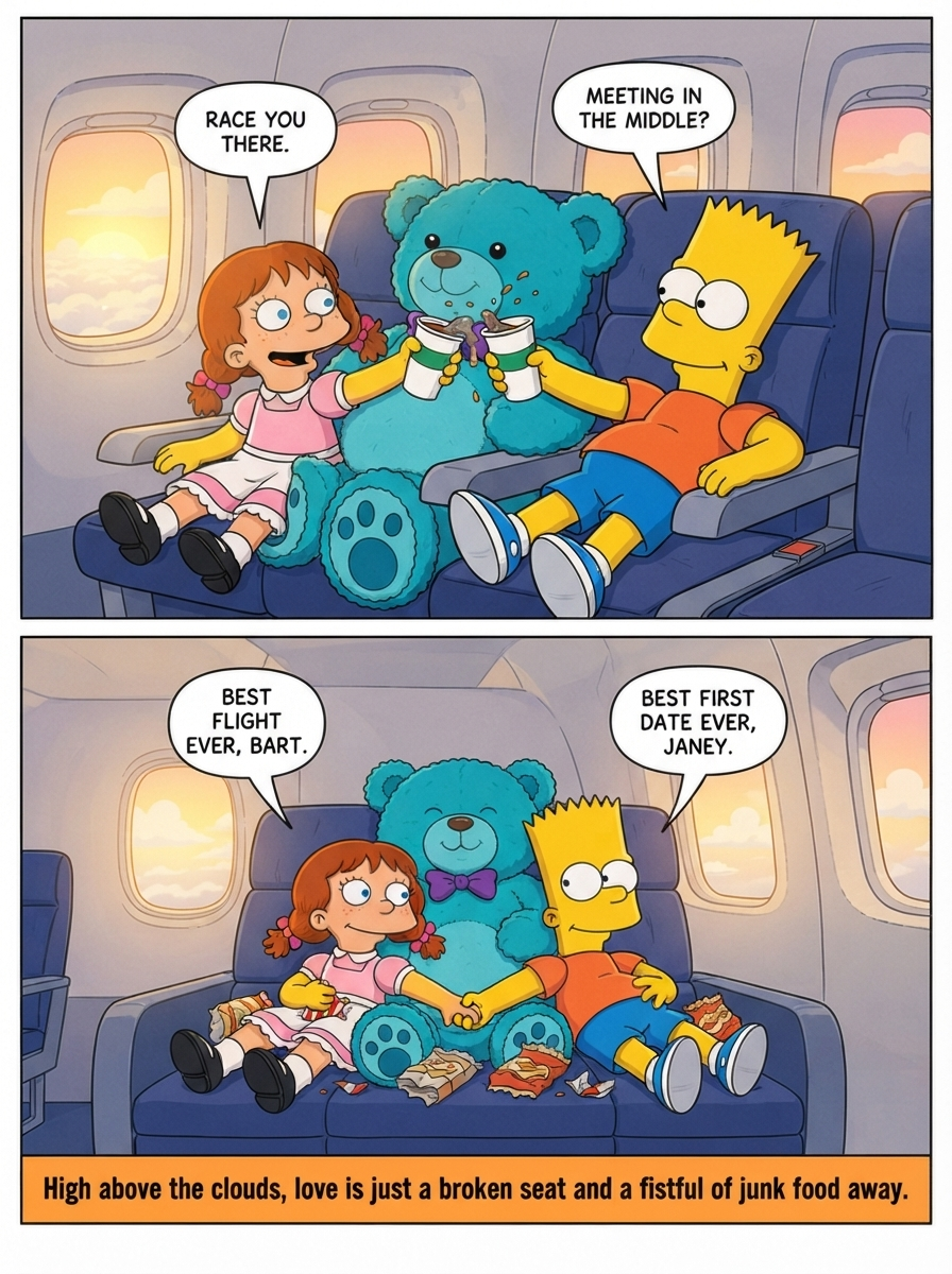 Junk Food Romance at Thirty Thousand Feet (page 4 of 4)