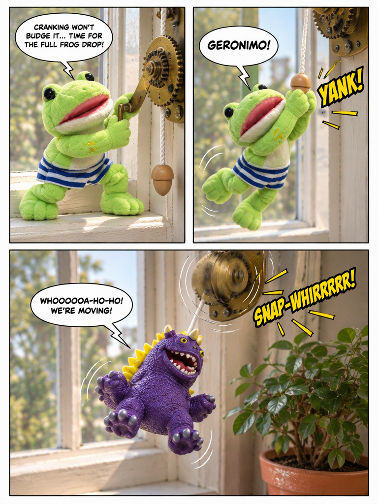 The Window Latch Descent (page 3 of 4)