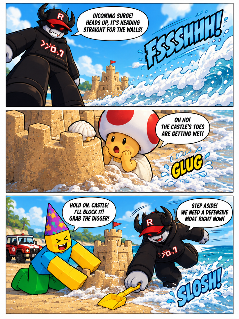A Day at the Sunny Shore (page 2 of 4)