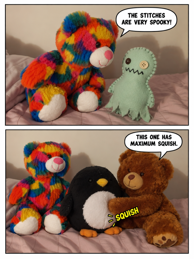 Choosing the team - George and Rainbowe (page 2 of 4)