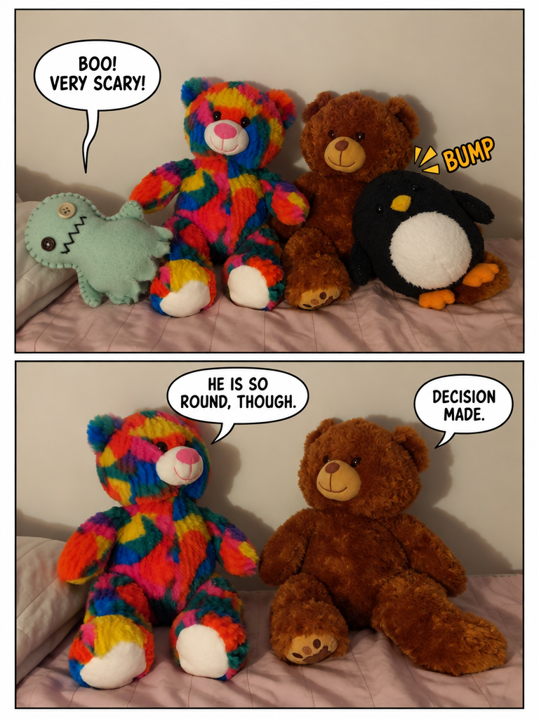 Choosing the team - George and Rainbowe (page 3 of 4)