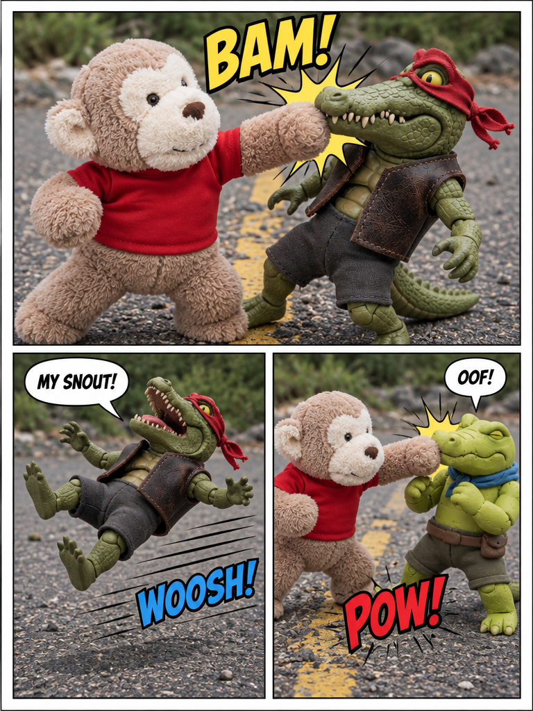 Punch Monkey Friday: The Bandit Ambush (page 3 of 4)