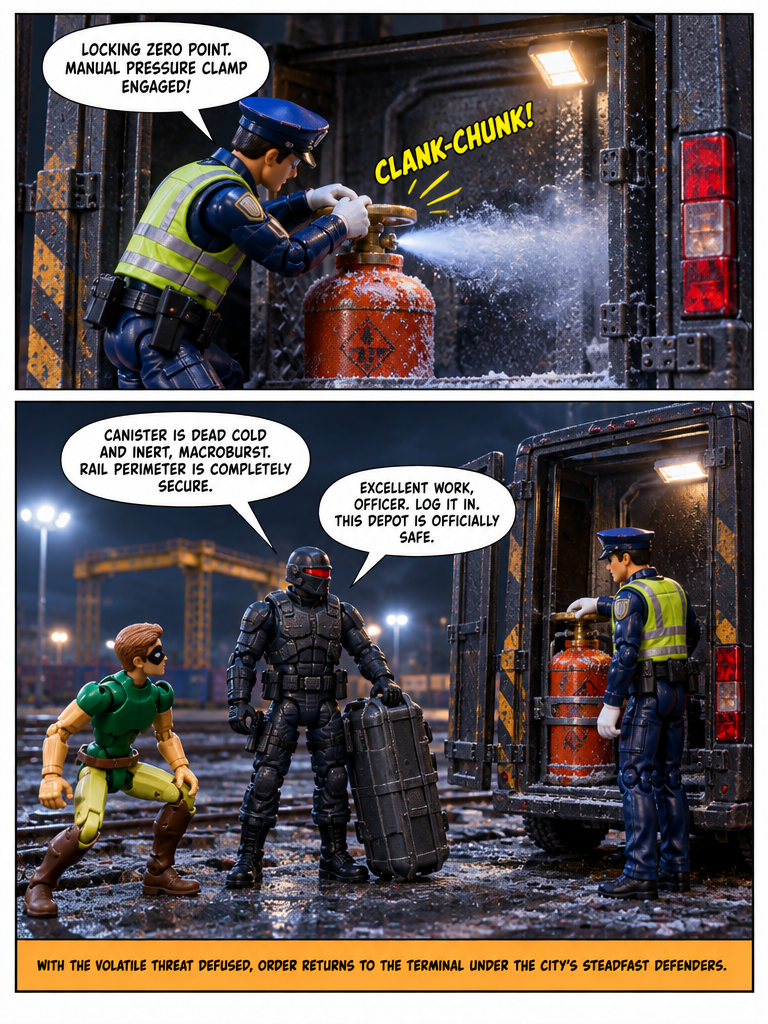 Chemical Flare at Freight Gate (page 4 of 4)