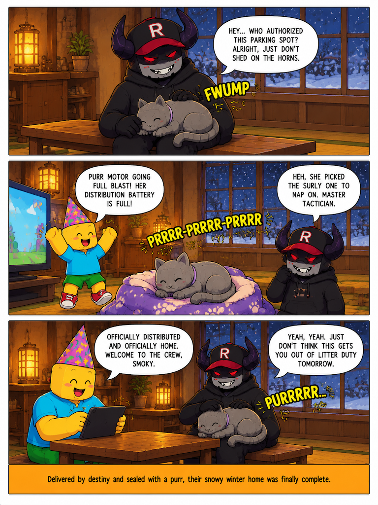 The Cat Distribution System (page 4 of 4)