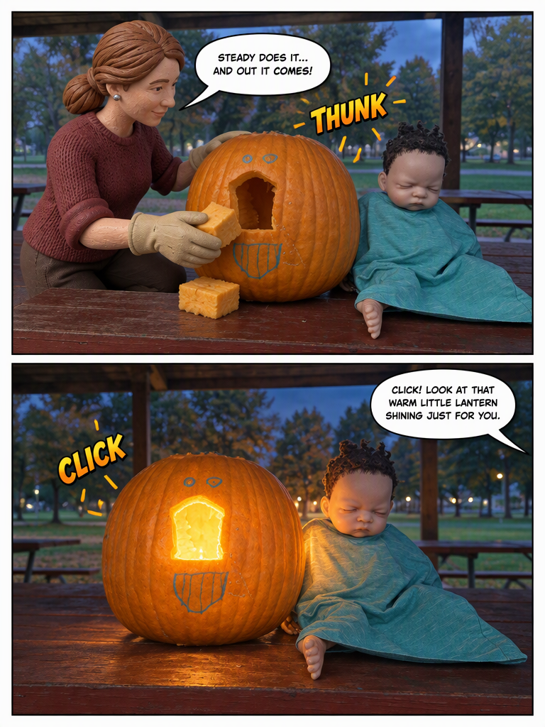 A Cozy Jack-o'-Lantern Smile (page 3 of 4)