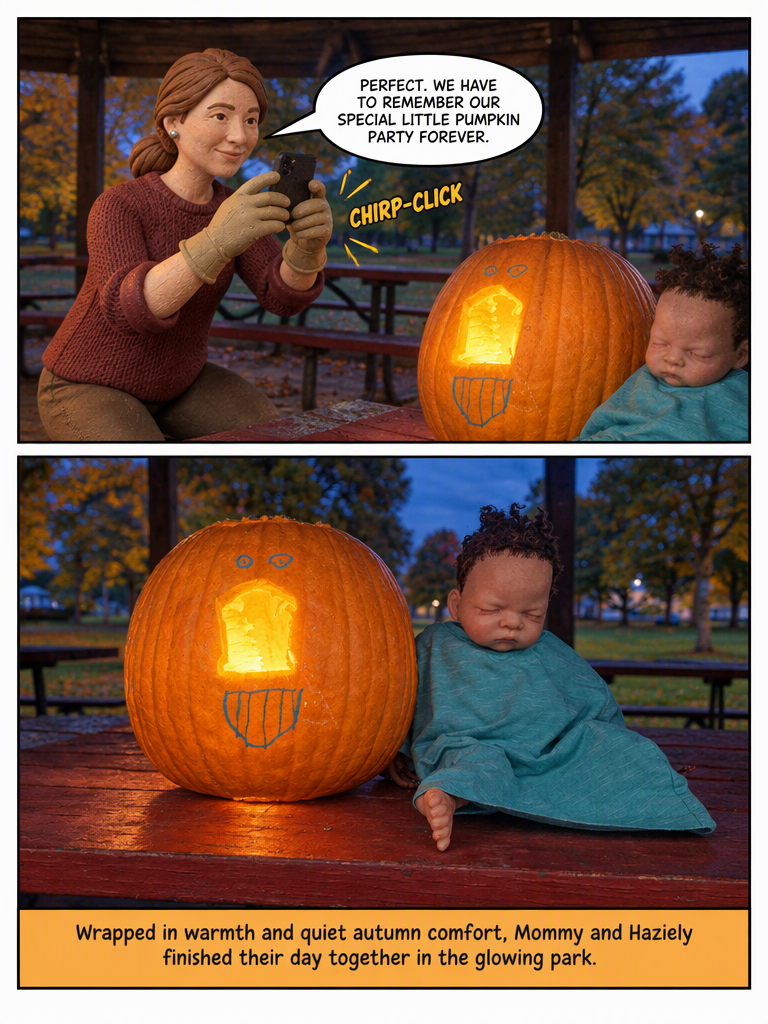 A Cozy Jack-o'-Lantern Smile (page 4 of 4)