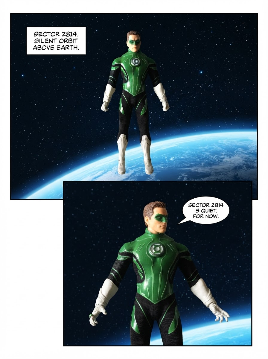 Green Lantern, Guardian of Sector 2814 - Comics Story - part 1 (page 1 of 4)