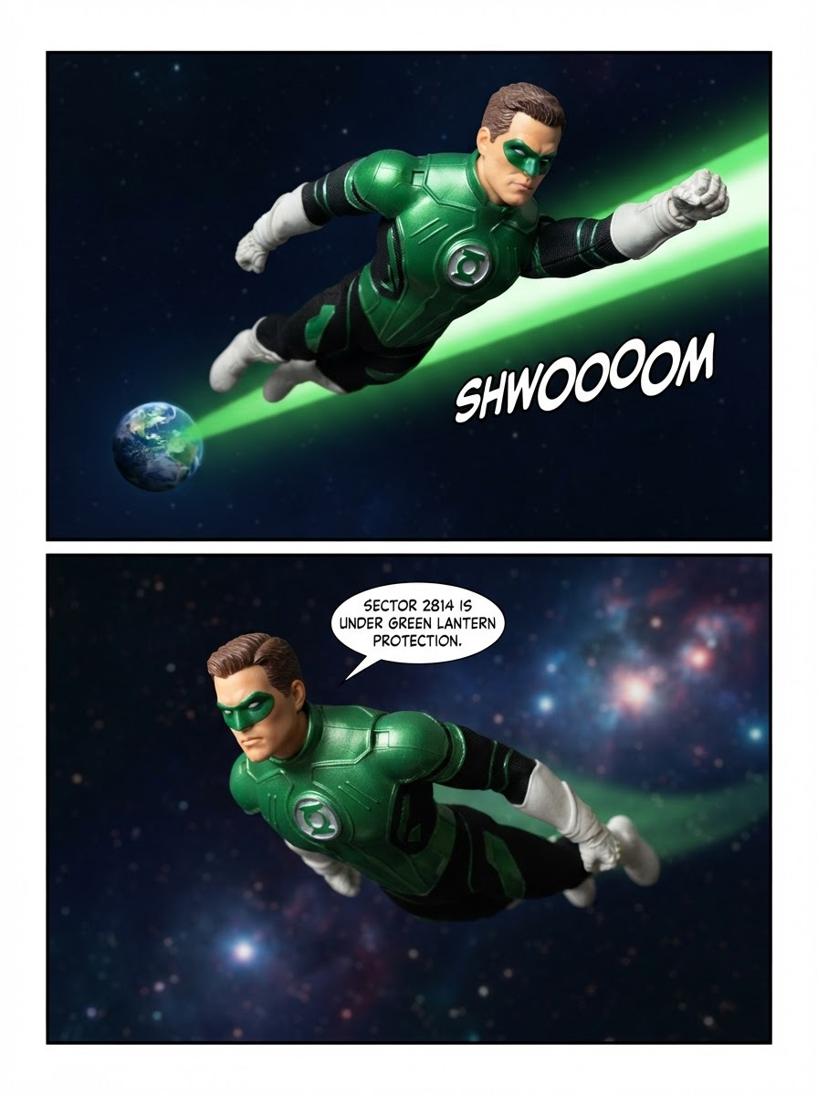 Green Lantern, Guardian of Sector 2814 - Comics Story - part 1 (page 4 of 4)