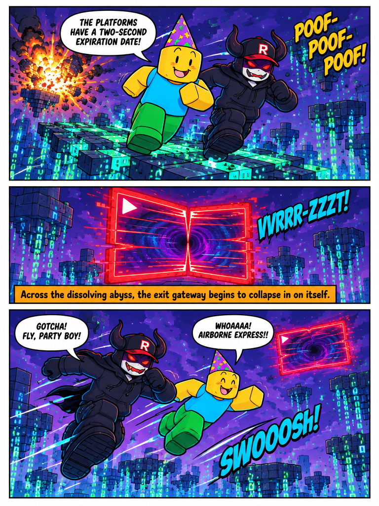 Escape from the Collapsing Dimension (page 3 of 4)