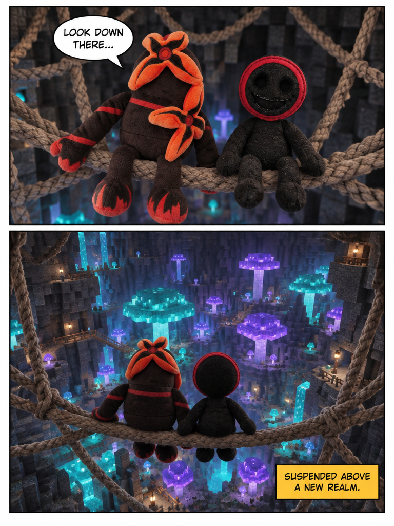 Tangled Descent into the Bioluminescent Abyss (page 4 of 4)