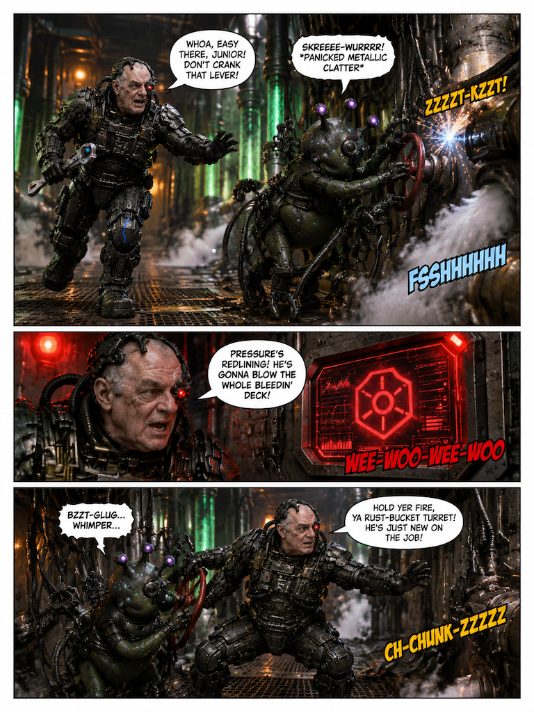 Shift Change on the Hive Ship (page 2 of 4)