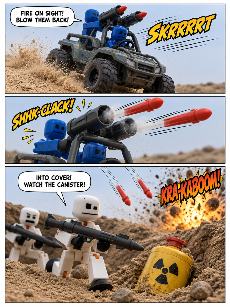 Frontline Plastic: The Blue-White Clash (page 2 of 4)