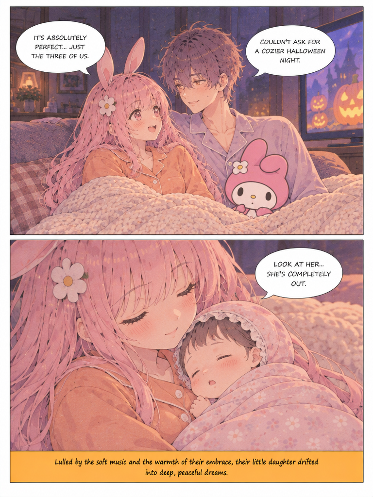 A Cozy Pajama Halloween (page 3 of 4)