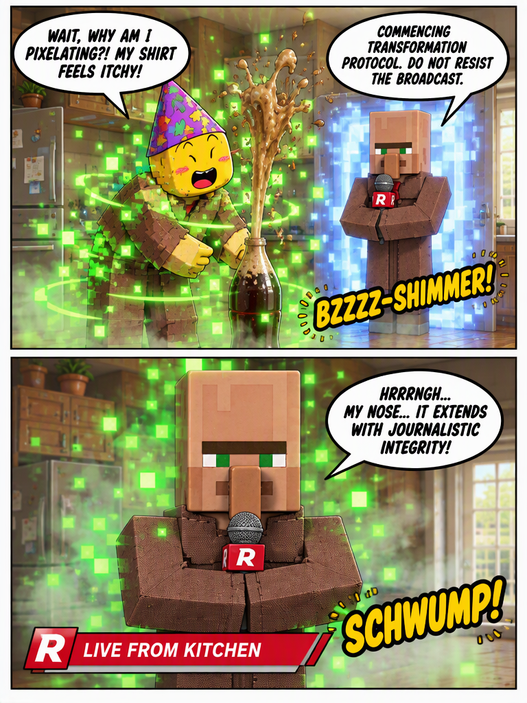 Villager News: Party Eruption (page 3 of 4)