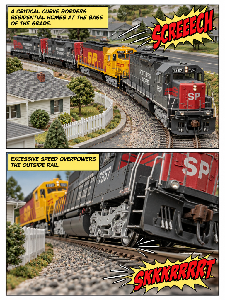 Runaway Curve at San Bernardino (page 2 of 4)