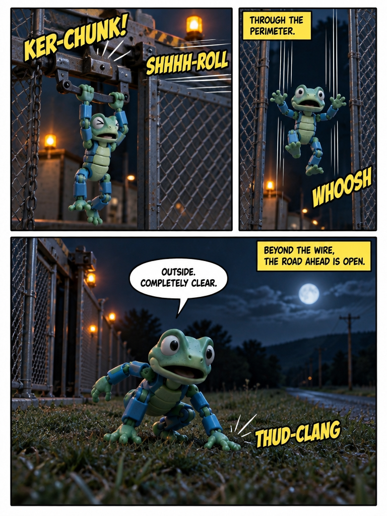 Escape from the Perimeter Gate (page 4 of 4)
