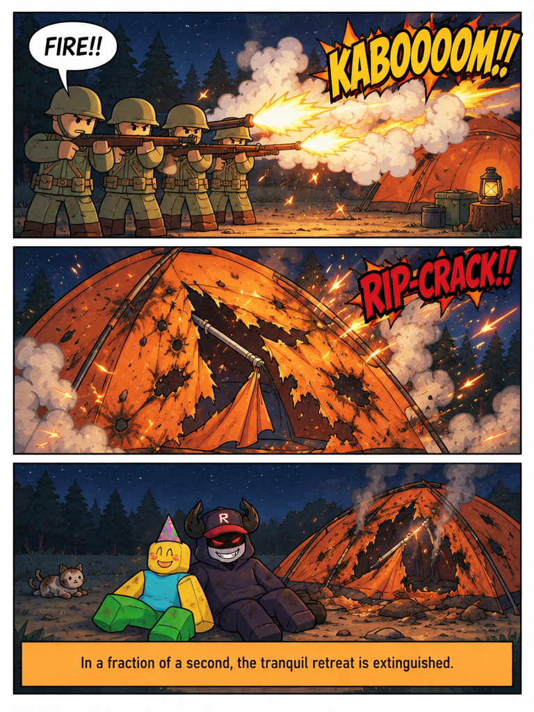 Midnight Ambush at Starlight Camp (page 3 of 4)