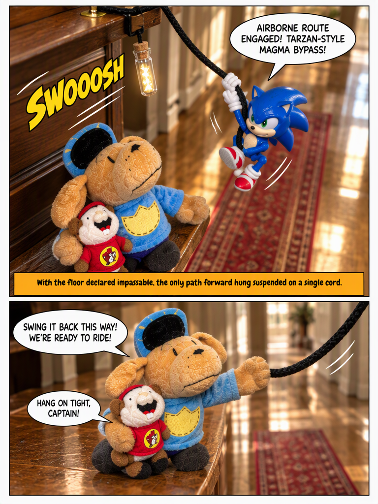 The Molten Hallway Dash (page 2 of 4)