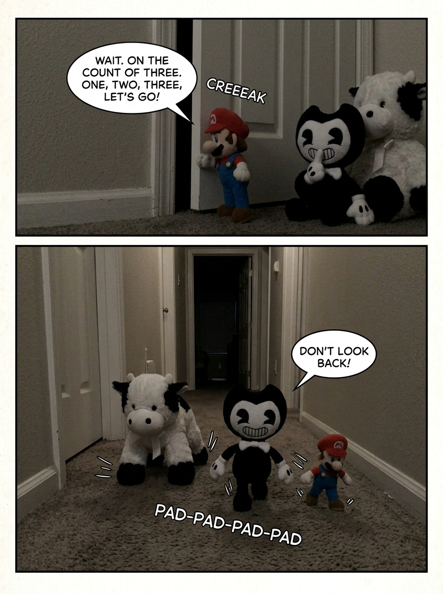 Through the Slender Gap (part two of don’t run) (page 3 of 4)
