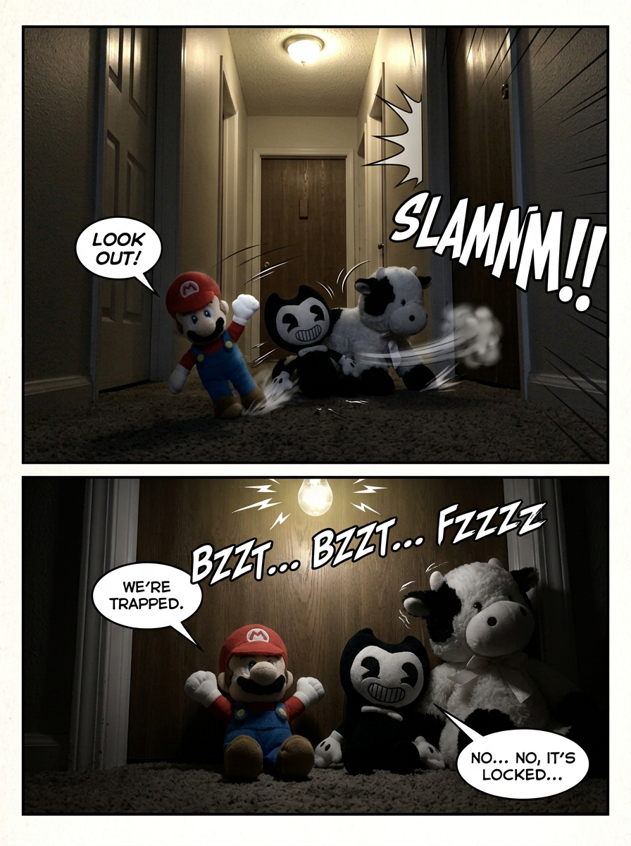 Through the Slender Gap (part two of don’t run) (page 4 of 4)