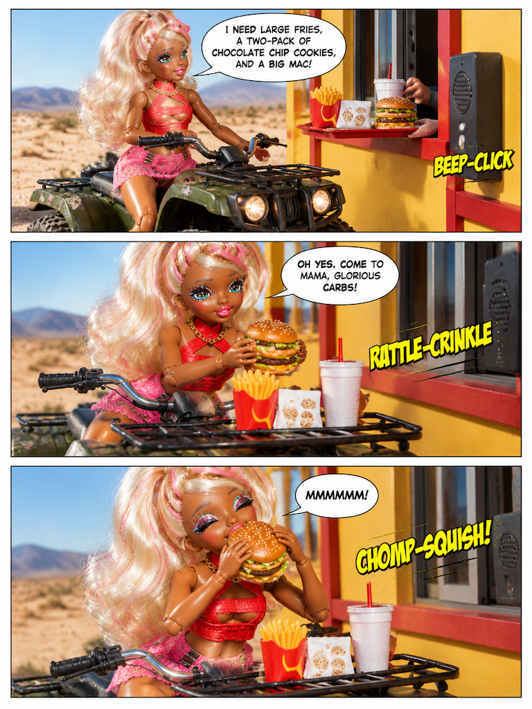 Tinah's Drive-Thru Detour (page 3 of 4)