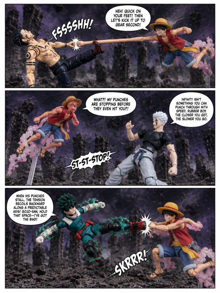 Clash of Dimensions: Rubber, Repulsion, and One For All (page 2 of 4)