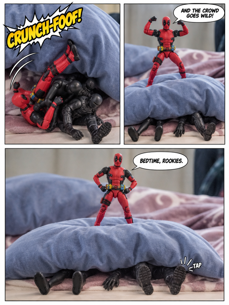 Roughhouse on the Bedspread (page 4 of 4)