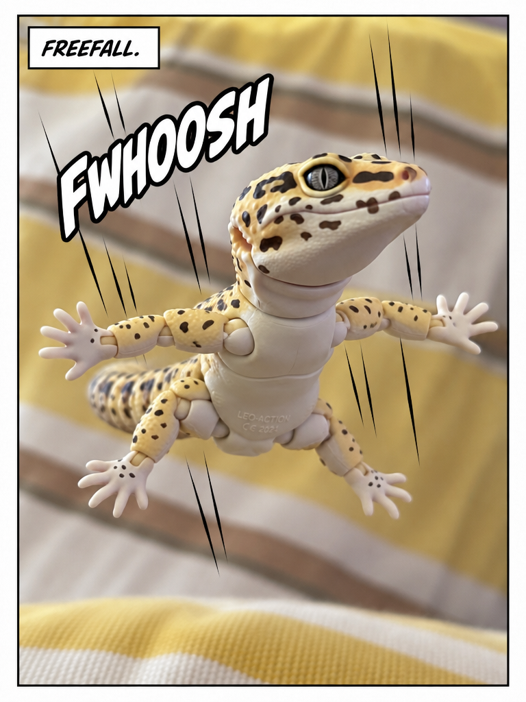Leopard Gecko Skydiving (page 2 of 4)